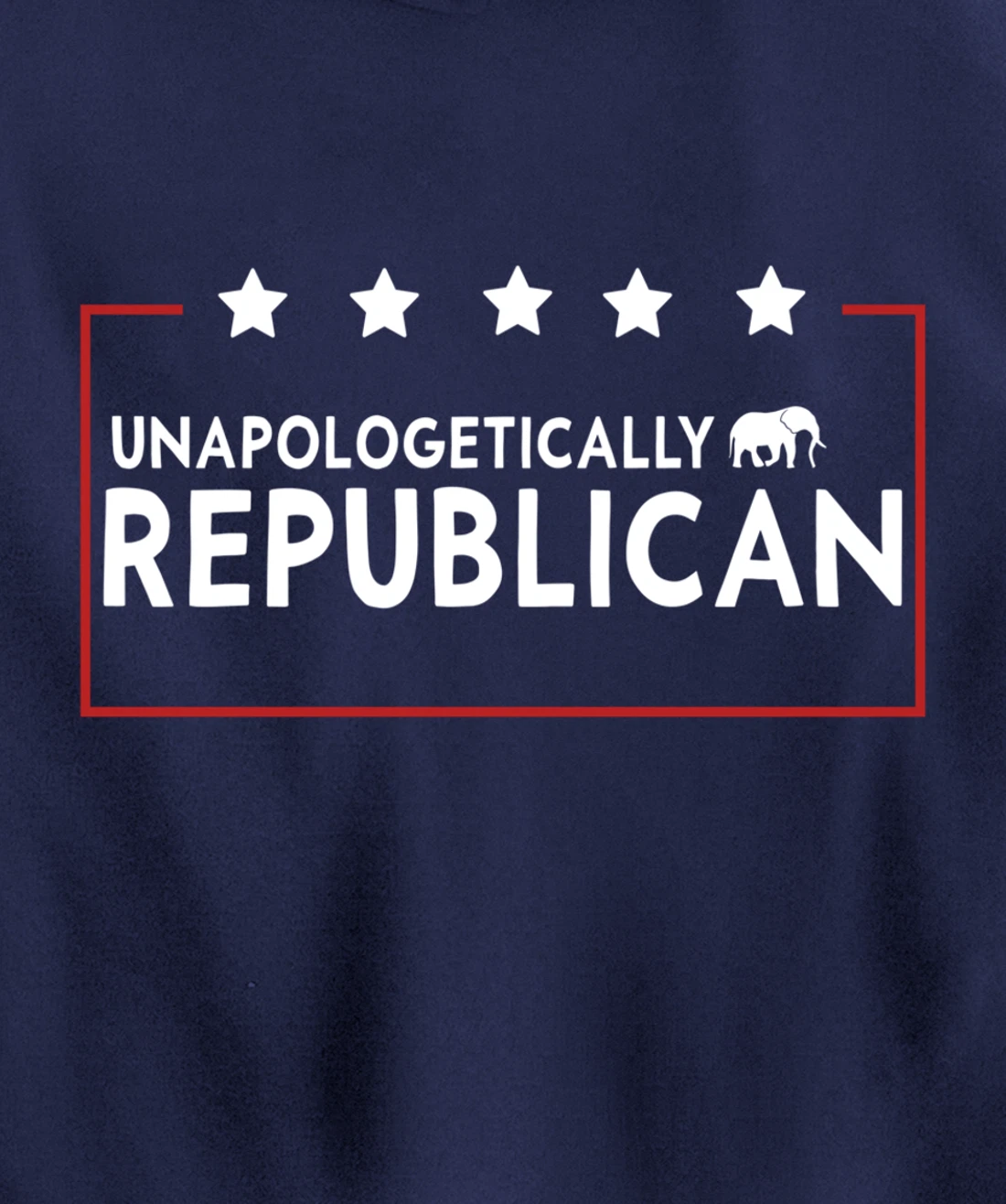 Unapologetically Republican Pro Trump 2024 Pullover Hoodie