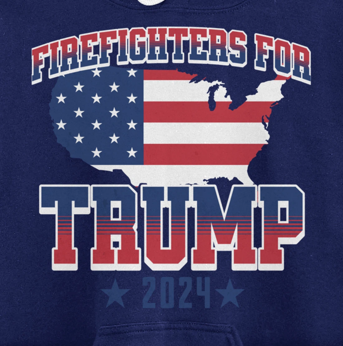 Election, Vote For Trump 2024 Pullover Hoodie