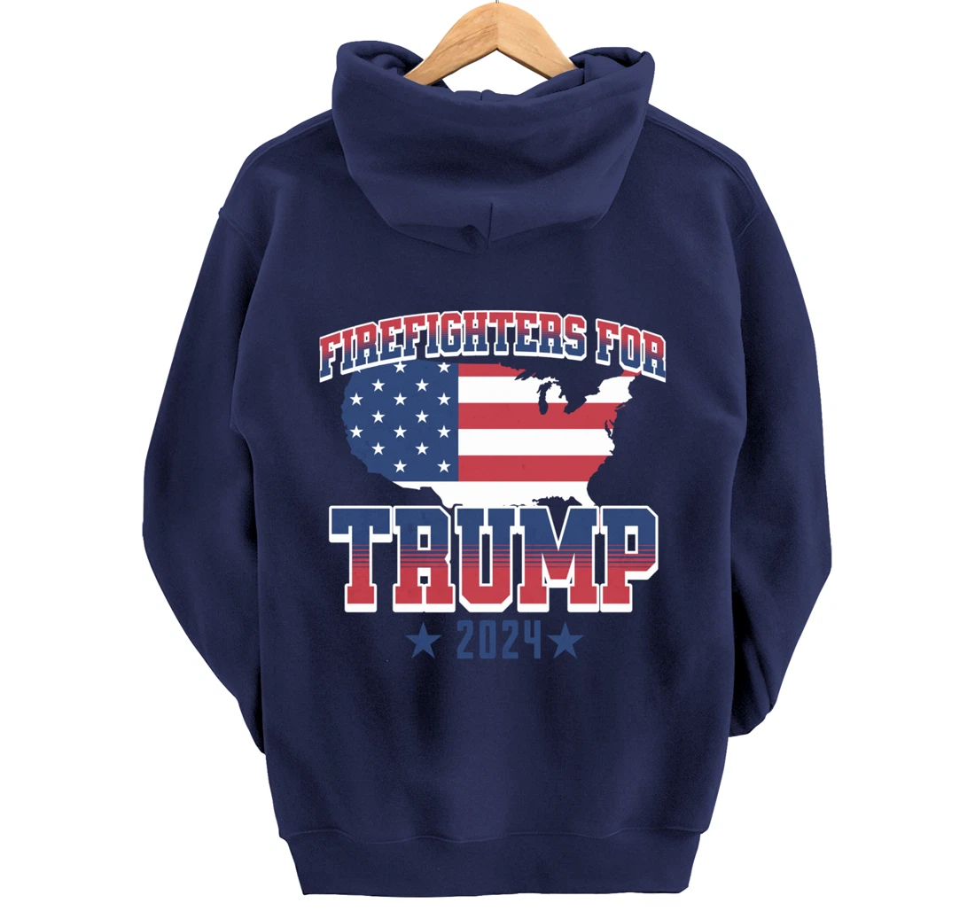 Election, Vote For Trump 2024 Pullover Hoodie