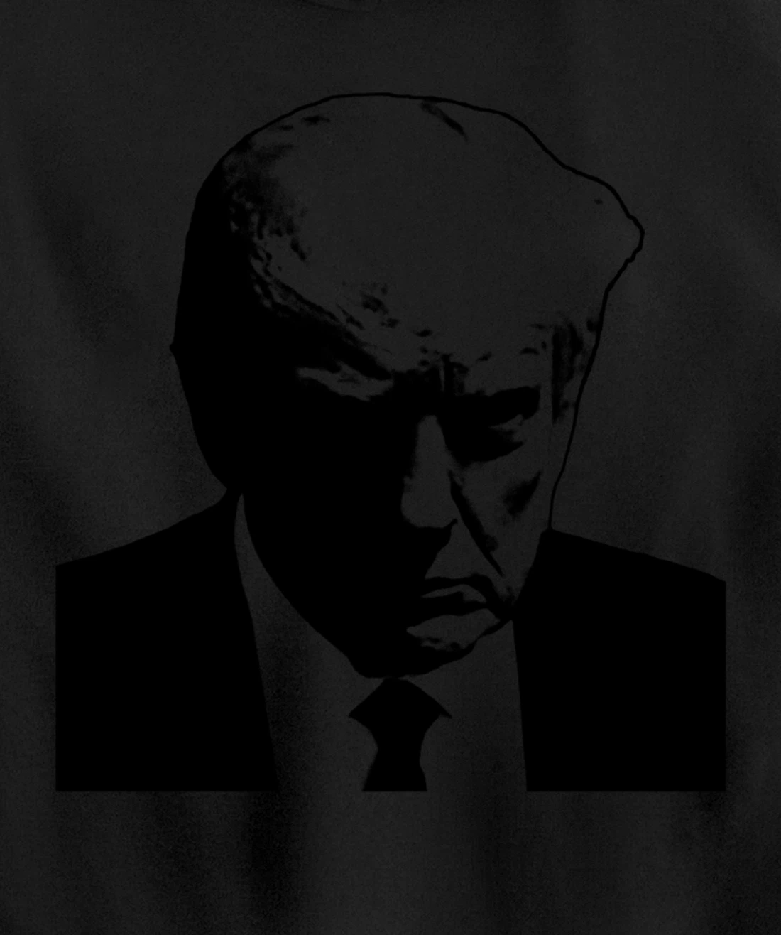 DONALD TRUMP MUG SHOT Pullover Hoodie