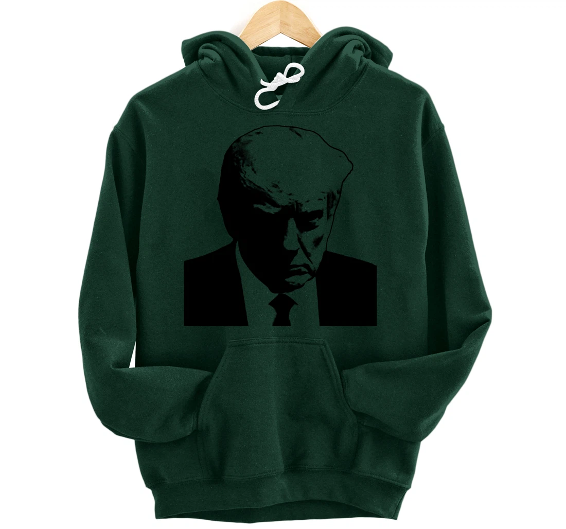 DONALD TRUMP MUG SHOT Pullover Hoodie