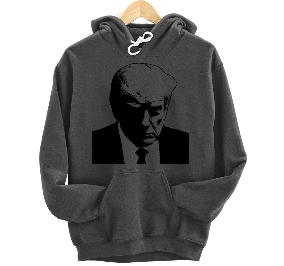 DONALD TRUMP MUG SHOT Pullover Hoodie