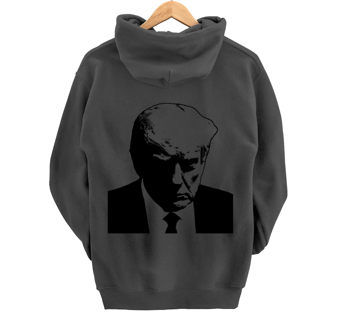 DONALD TRUMP MUG SHOT Pullover Hoodie