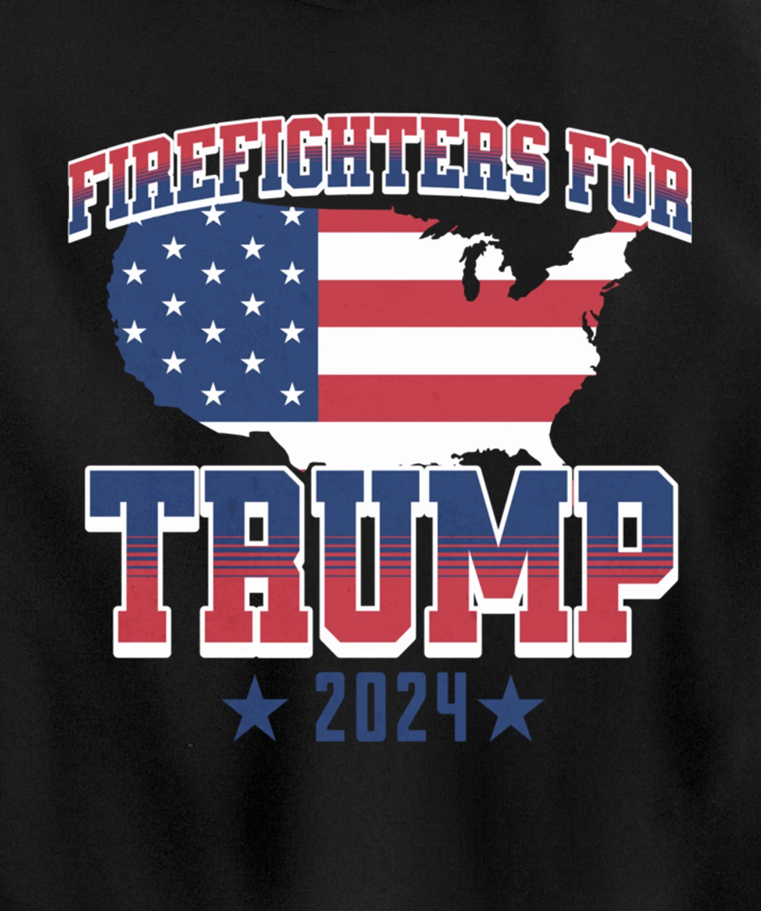 Election, Vote For Trump 2024 Pullover Hoodie