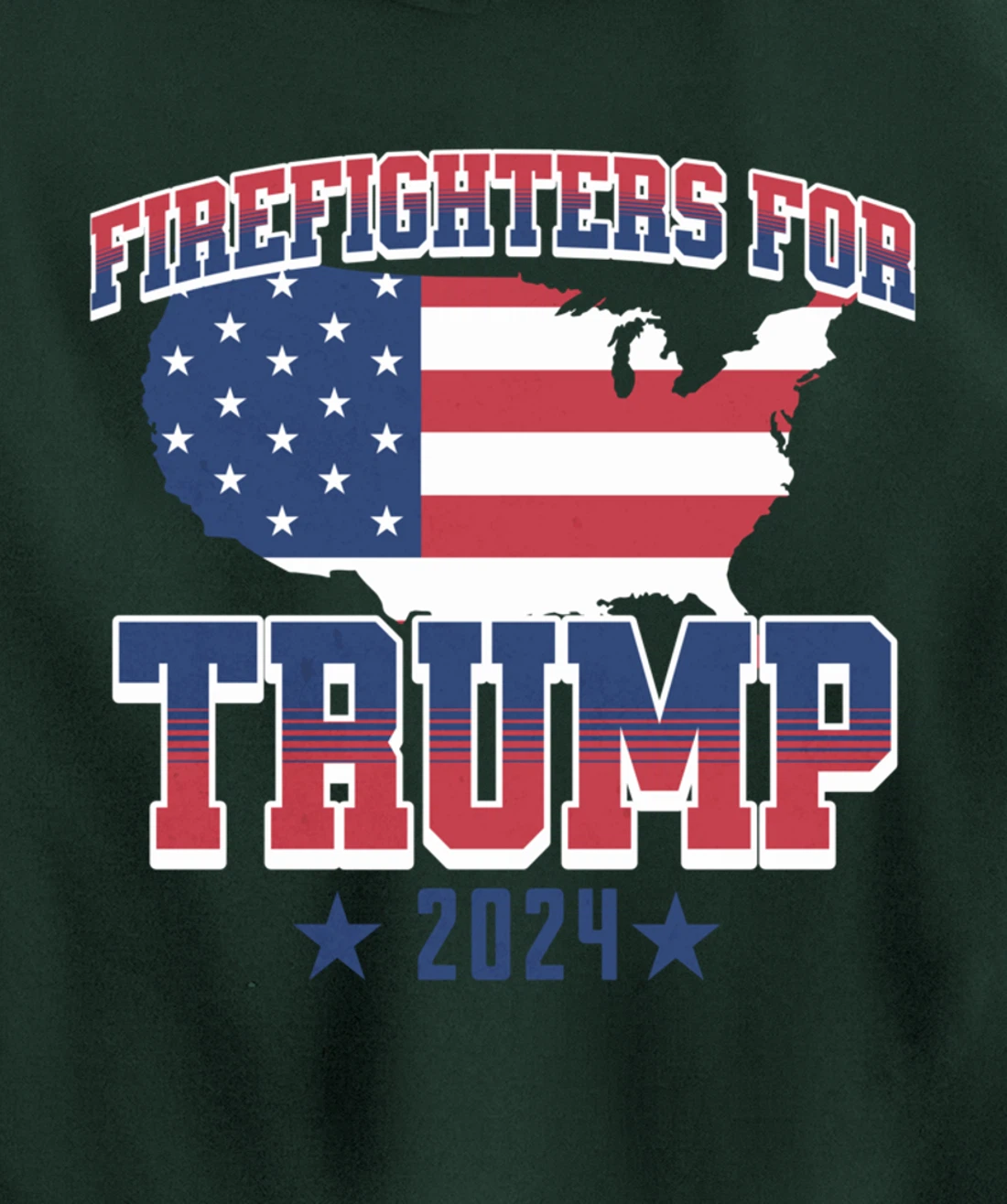 Election, Vote For Trump 2024 Pullover Hoodie