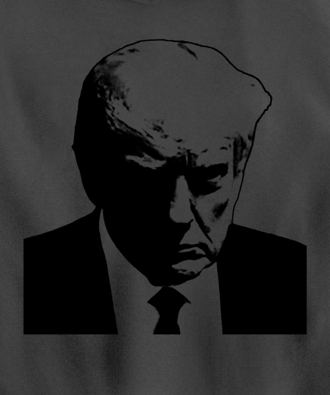 DONALD TRUMP MUG SHOT Pullover Hoodie