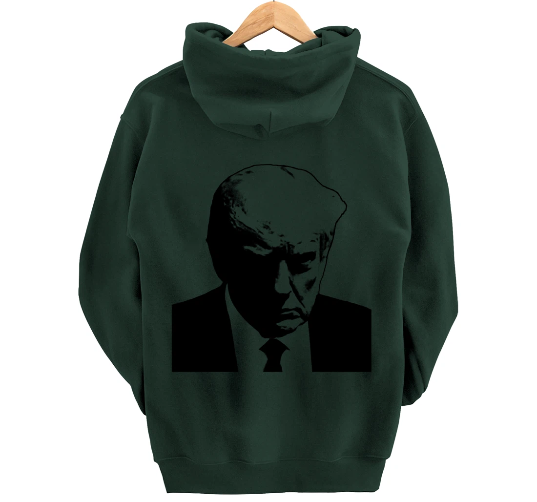DONALD TRUMP MUG SHOT Pullover Hoodie