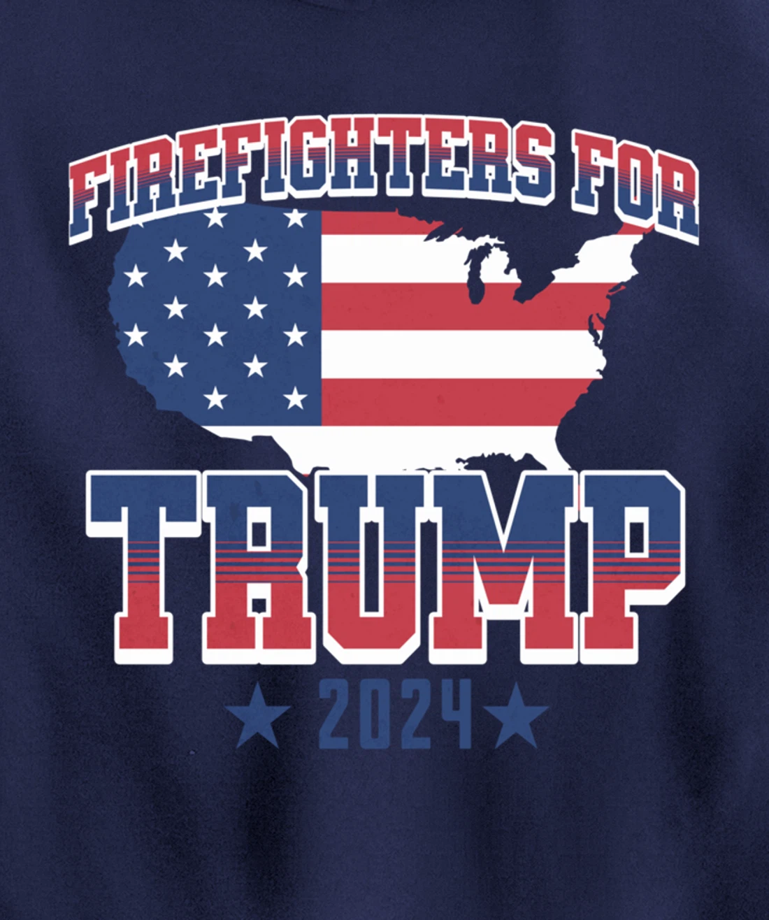 Election, Vote For Trump 2024 Pullover Hoodie