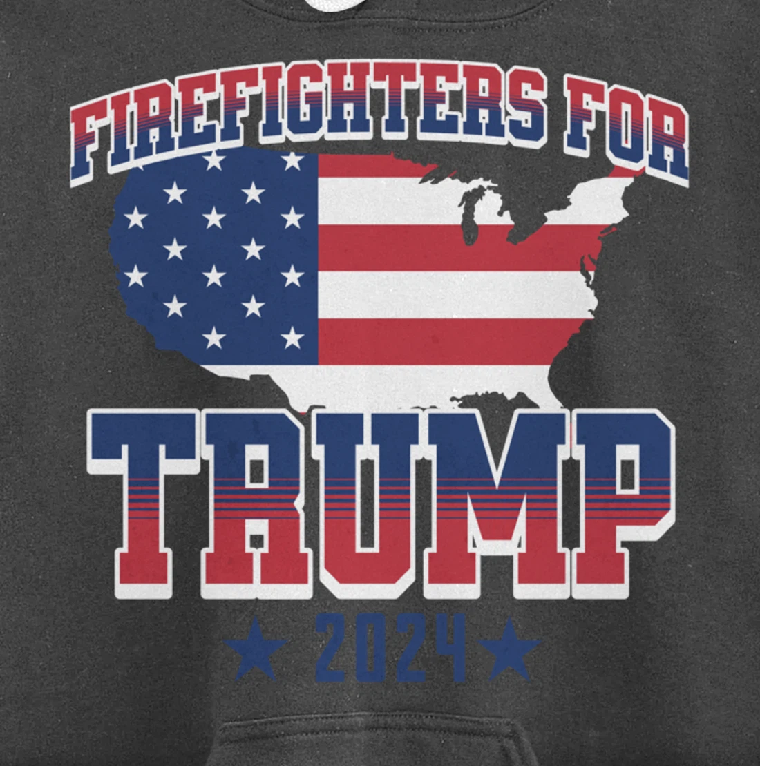 Election, Vote For Trump 2024 Pullover Hoodie