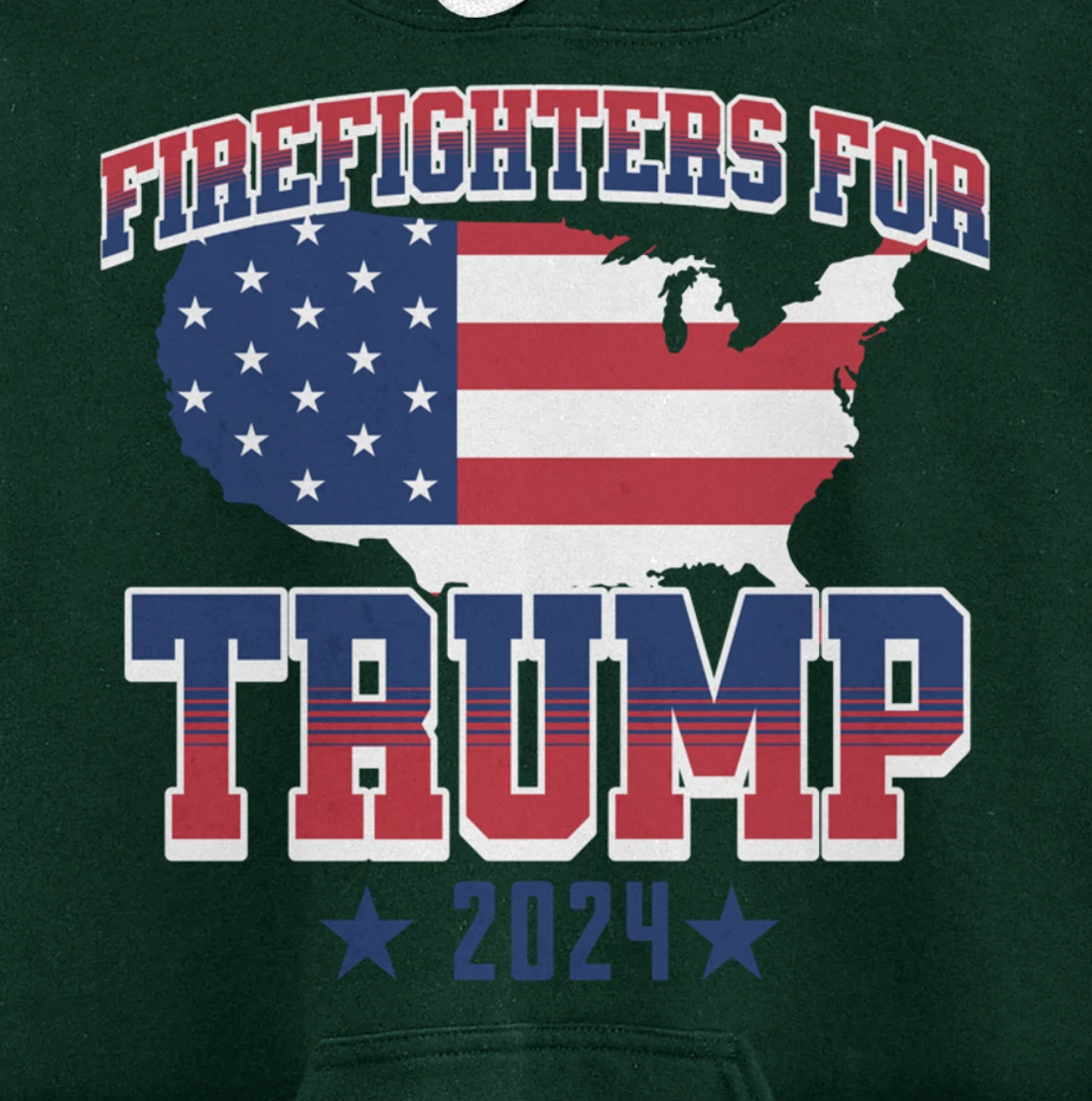 Election, Vote For Trump 2024 Pullover Hoodie