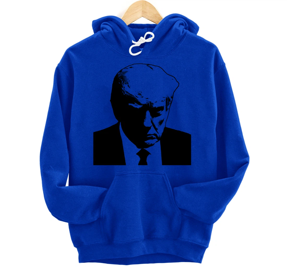 DONALD TRUMP MUG SHOT Pullover Hoodie