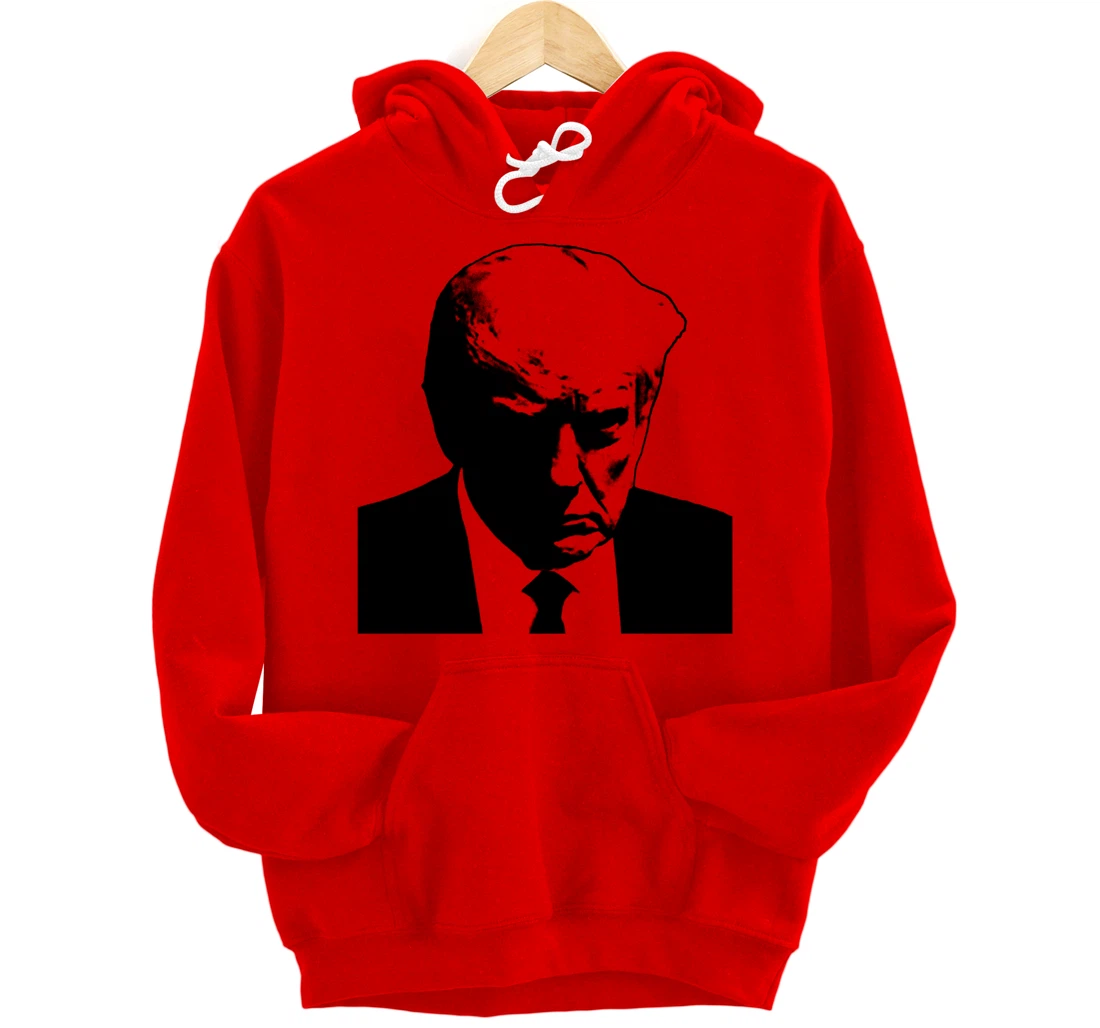DONALD TRUMP MUG SHOT Pullover Hoodie