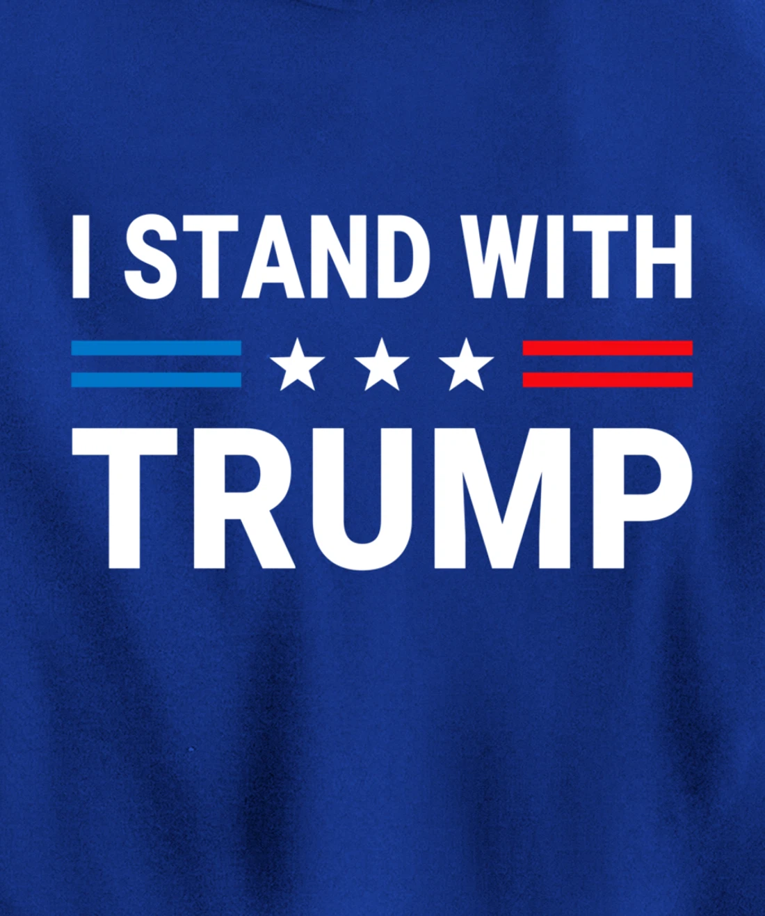I Stand With Trump US Flag Support Trump 2024 Vintage Pullover Hoodie