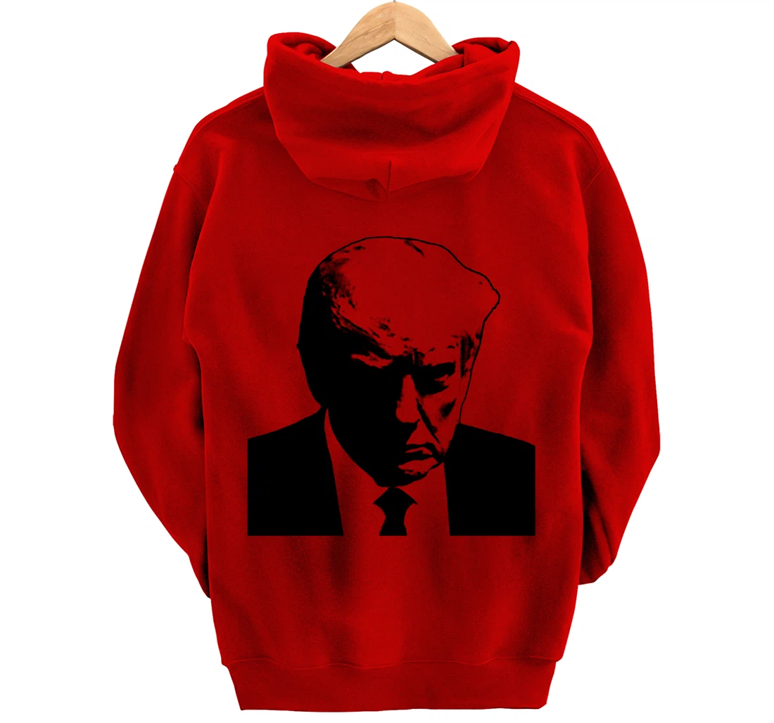 DONALD TRUMP MUG SHOT Pullover Hoodie