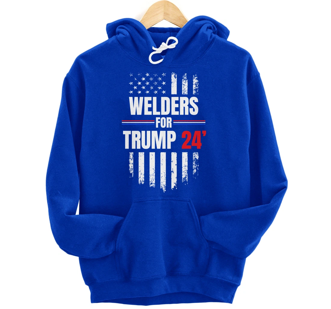 2024 American Flag Pullover Hoodie
