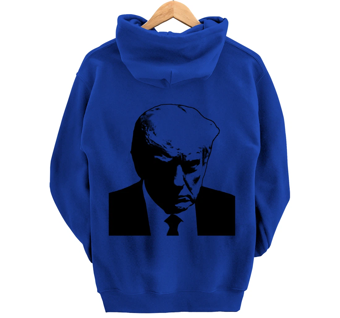 DONALD TRUMP MUG SHOT Pullover Hoodie