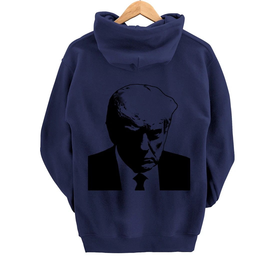 DONALD TRUMP MUG SHOT Pullover Hoodie