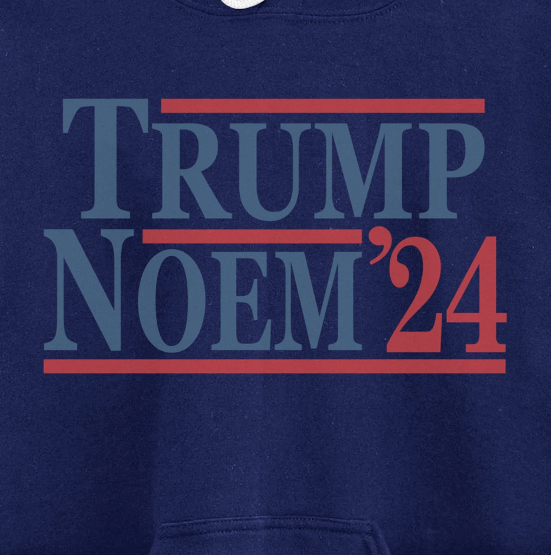 Donald Trump Kristi Noem 2024 Pullover Hoodie