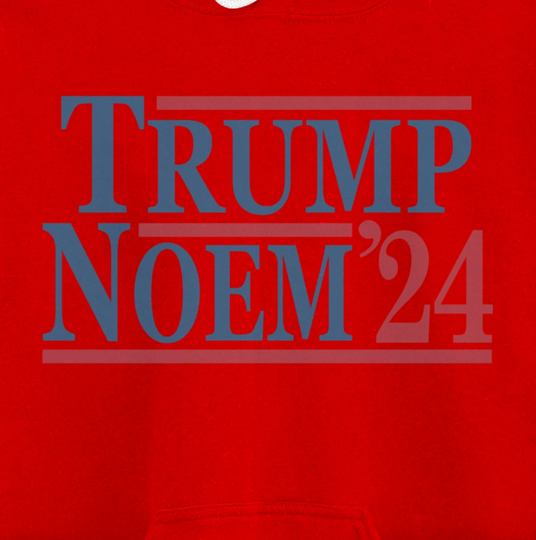 Donald Trump Kristi Noem 2024 Pullover Hoodie