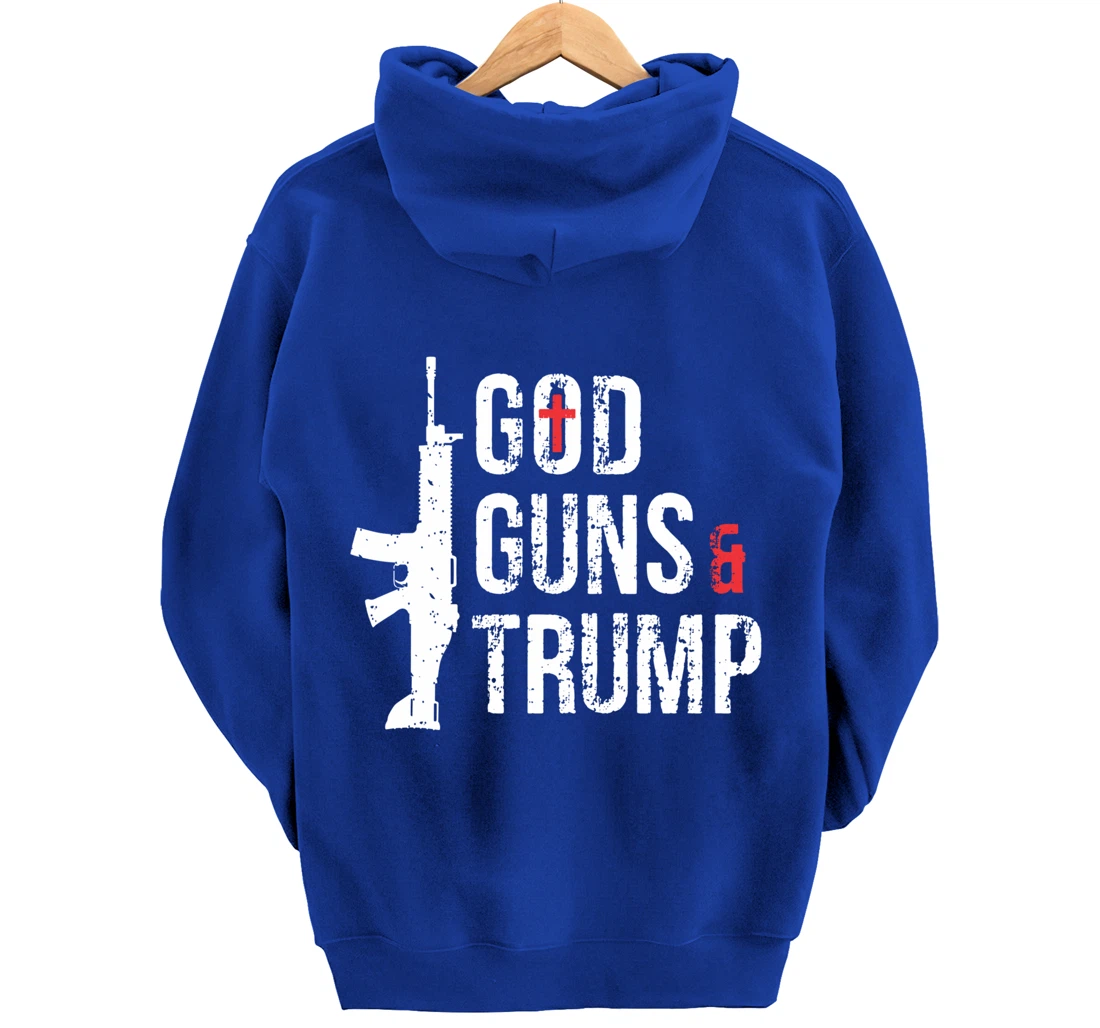 God Guns & Trump Hoodie Pullover Hoodie
