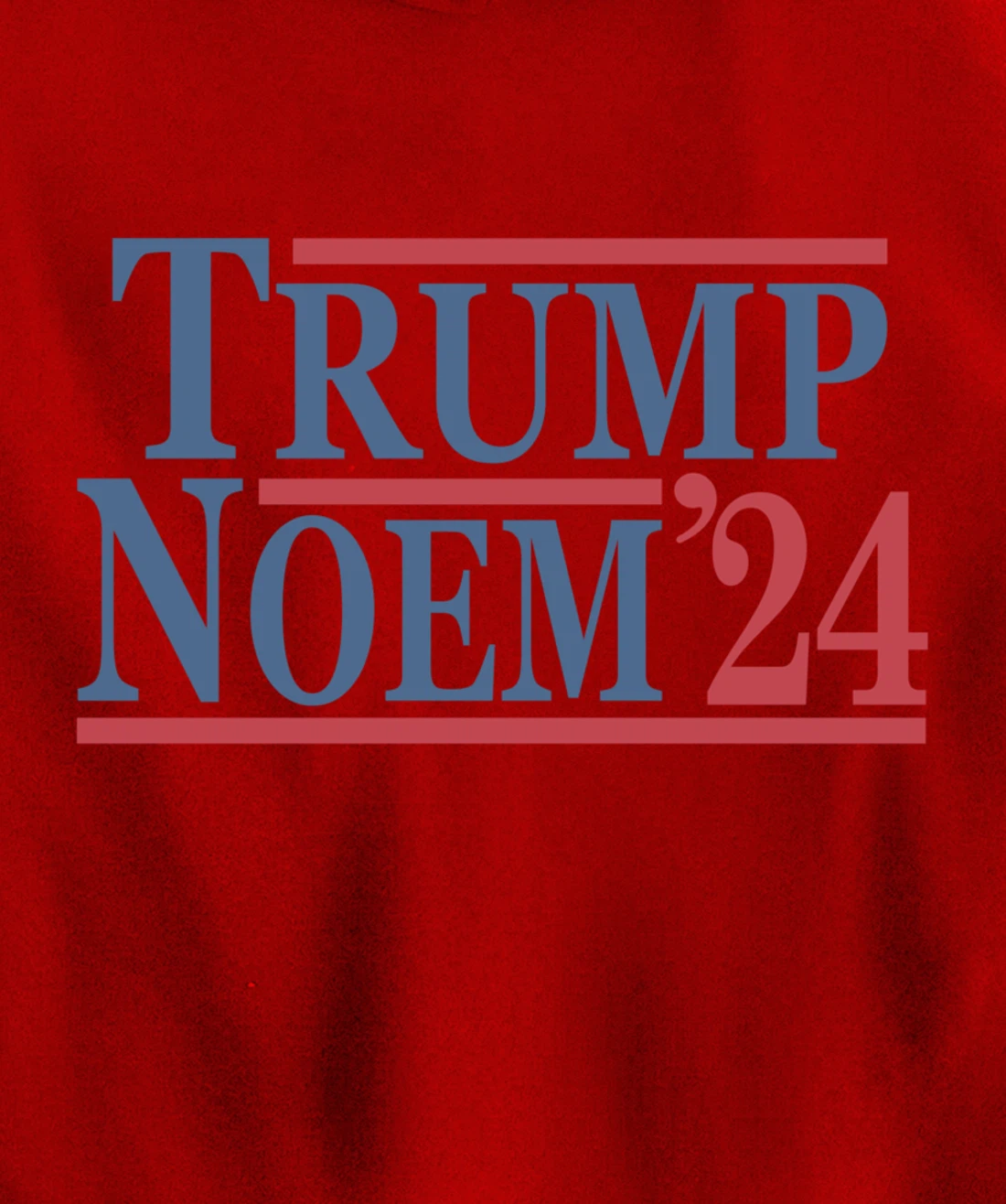 Donald Trump Kristi Noem 2024 Pullover Hoodie