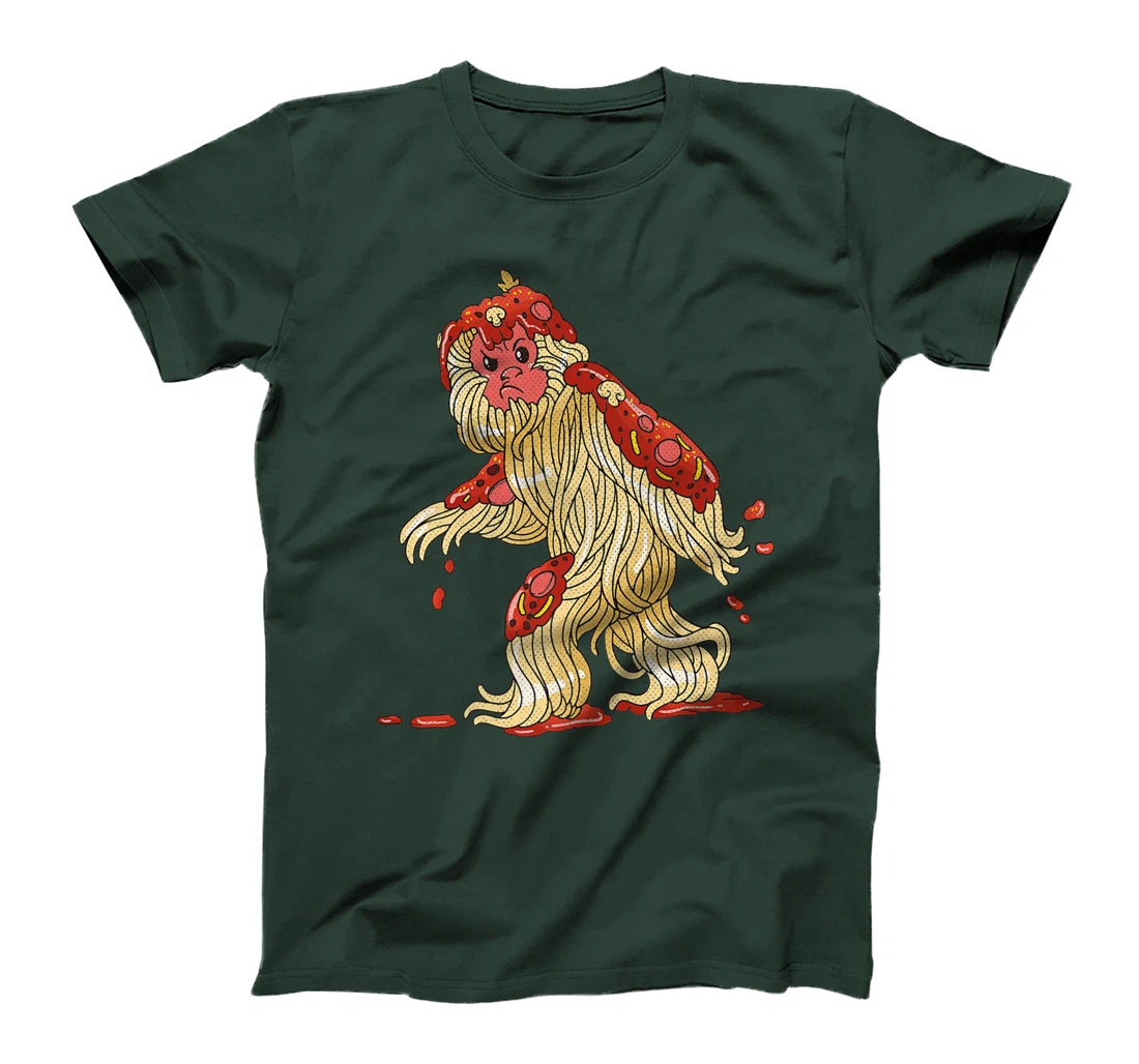 Spaghetti Squatch Italian Bigfoot Sasquatch Vintage T-Shirt, Kid T-Shirt and Women T-Shirt
