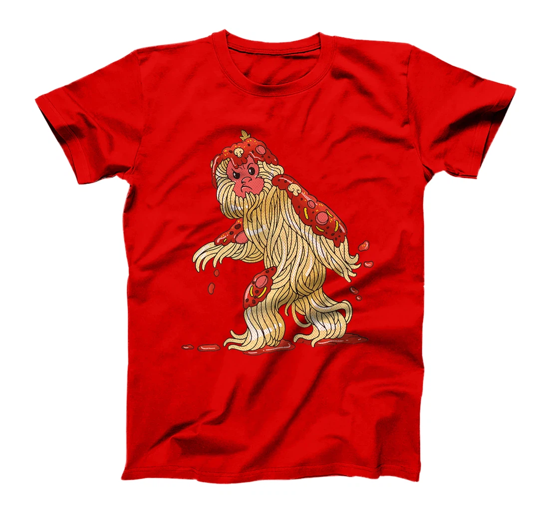 Spaghetti Squatch Italian Bigfoot Sasquatch Vintage T-Shirt, Kid T-Shirt and Women T-Shirt