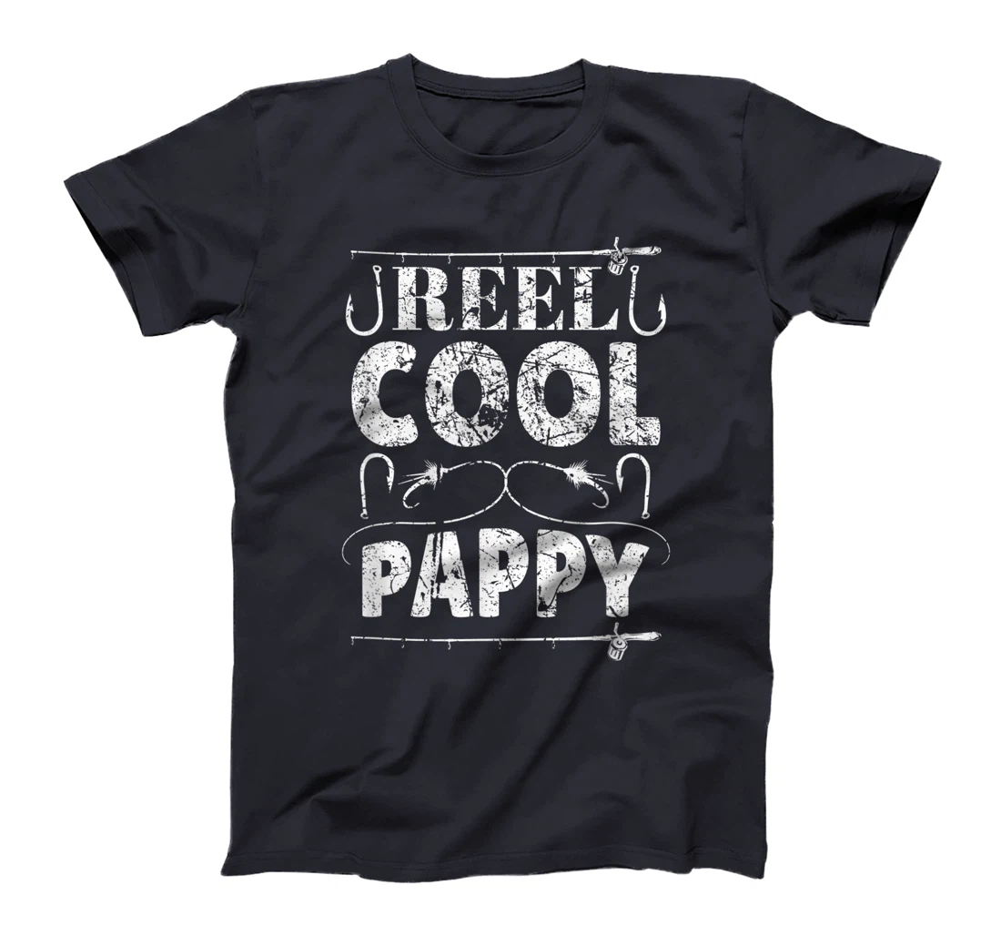 Reel Cool Pappy Funny Grandpa Fishing Vintage T-Shirt, Women T-Shirt
