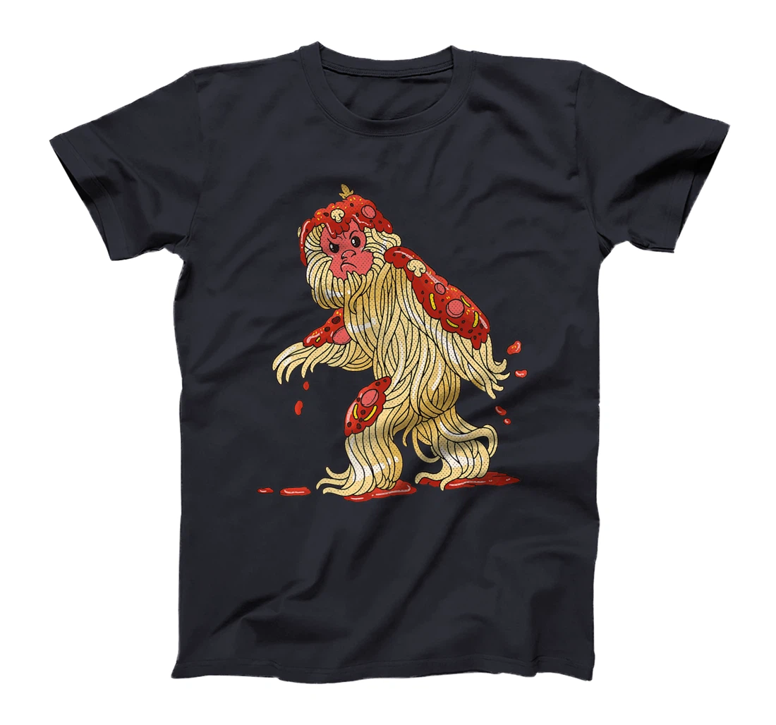 Spaghetti Squatch Italian Bigfoot Sasquatch Vintage T-Shirt, Kid T-Shirt and Women T-Shirt