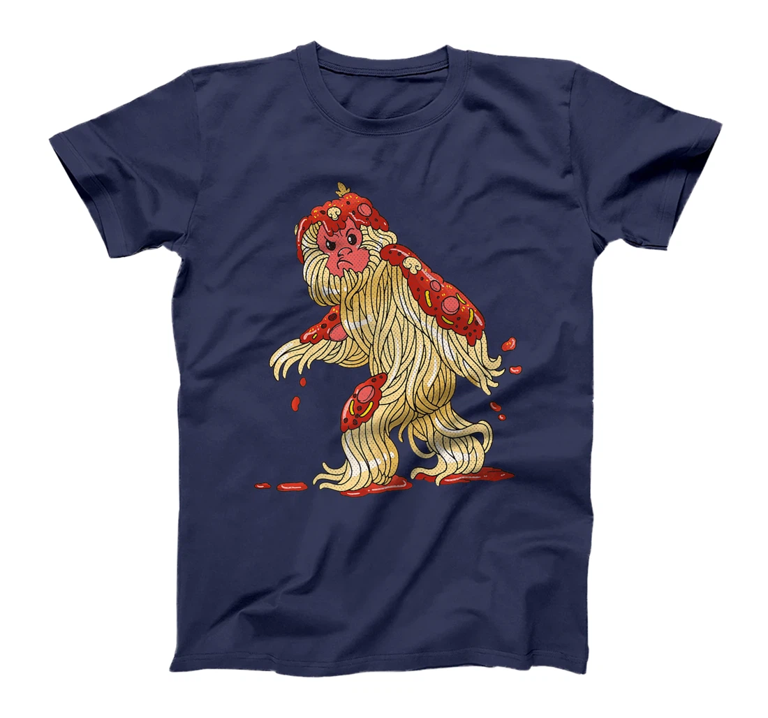 Spaghetti Squatch Italian Bigfoot Sasquatch Vintage T-Shirt, Kid T-Shirt and Women T-Shirt