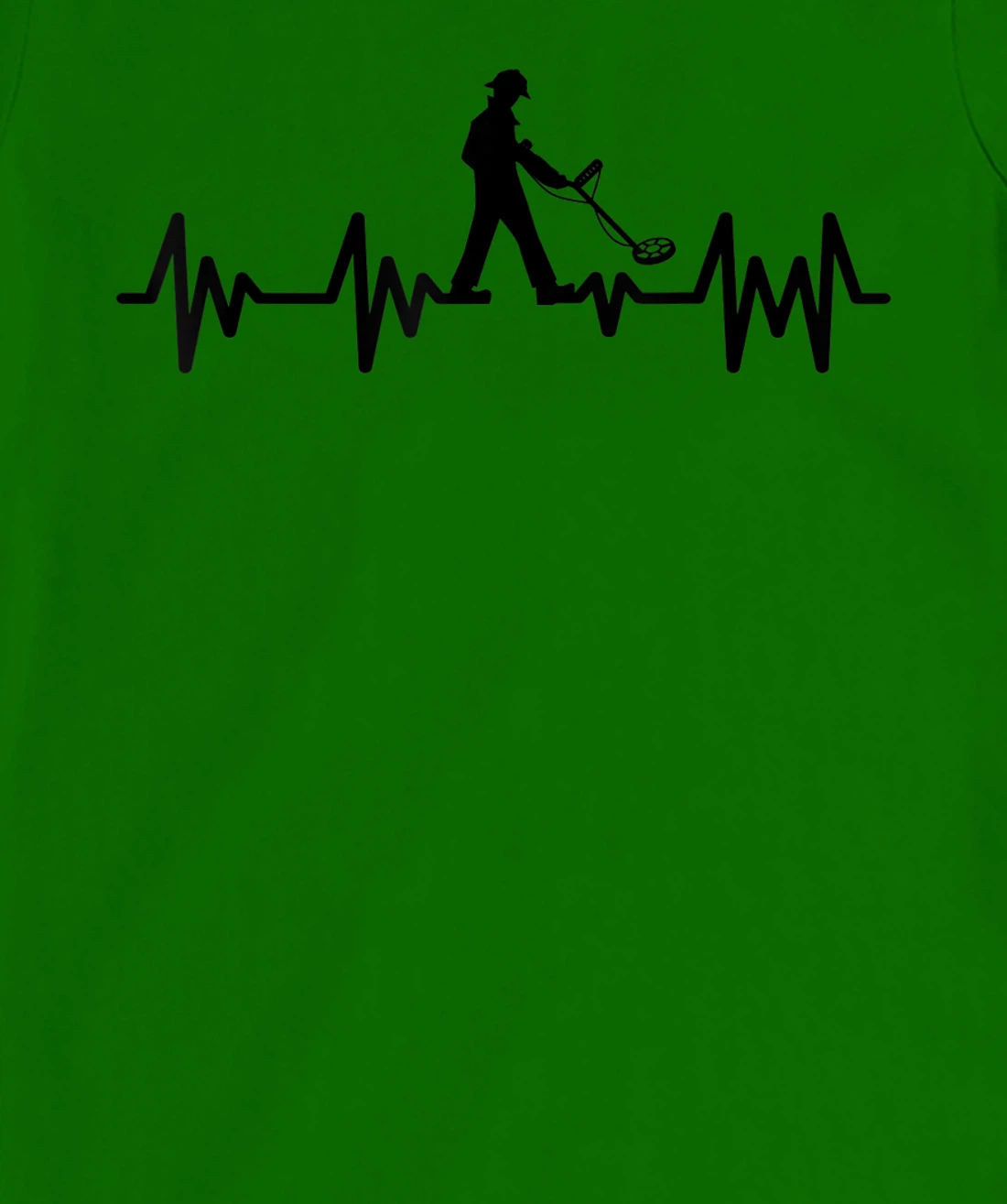 Womens Detectorists detecting Heartbeat Detectoring Metaldetector T-Shirt, Kid T-Shirt and Women T-Shirt