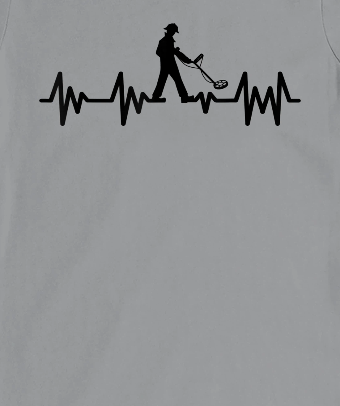 Womens Detectorists detecting Heartbeat Detectoring Metaldetector T-Shirt, Kid T-Shirt and Women T-Shirt