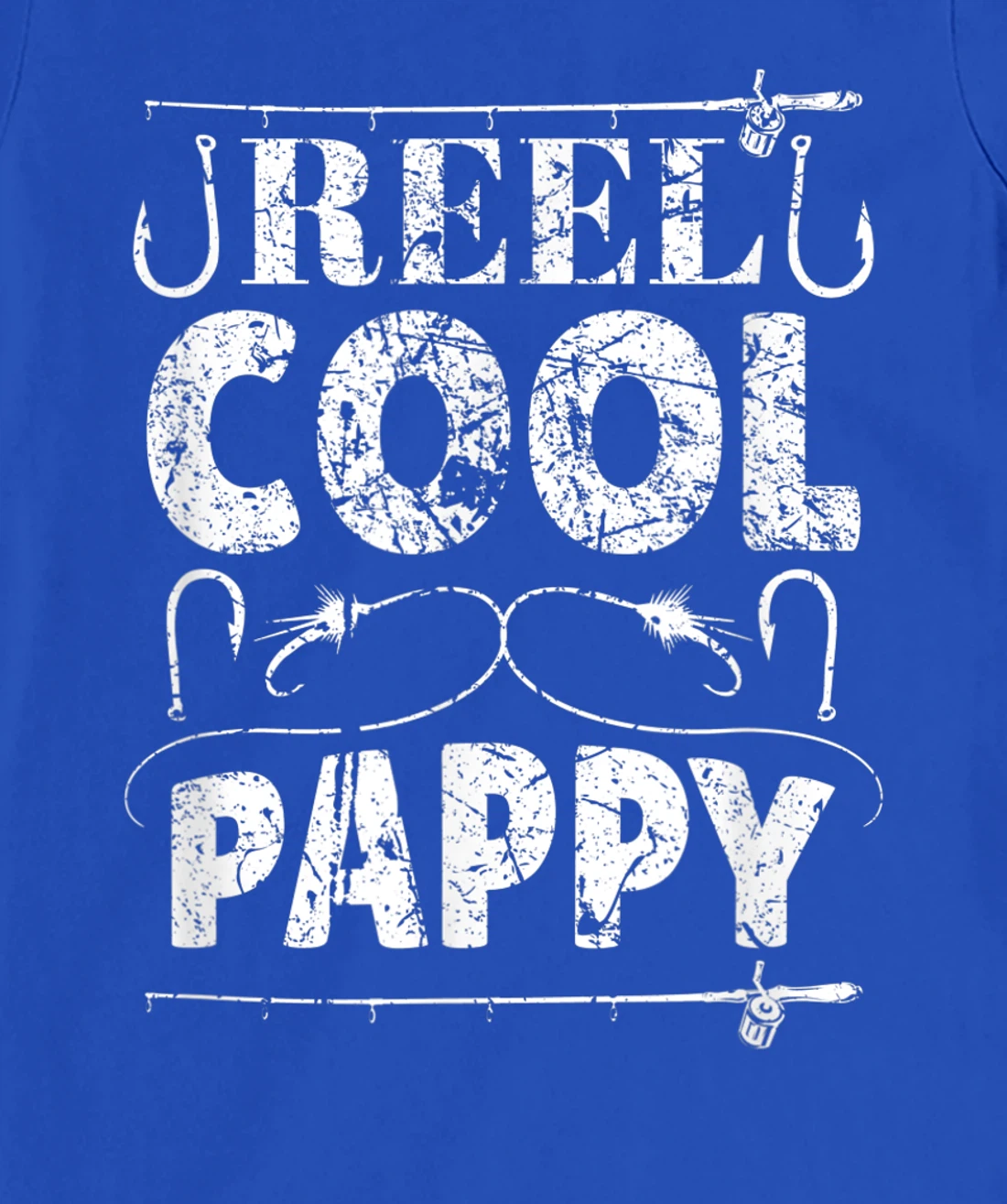 Reel Cool Pappy Funny Grandpa Fishing Vintage T-Shirt, Women T-Shirt