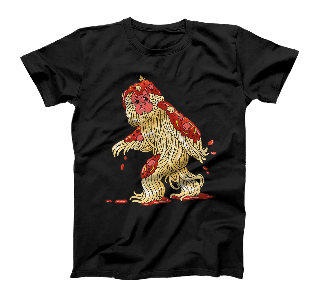 Spaghetti Squatch Italian Bigfoot Sasquatch Vintage T-Shirt, Kid T-Shirt and Women T-Shirt