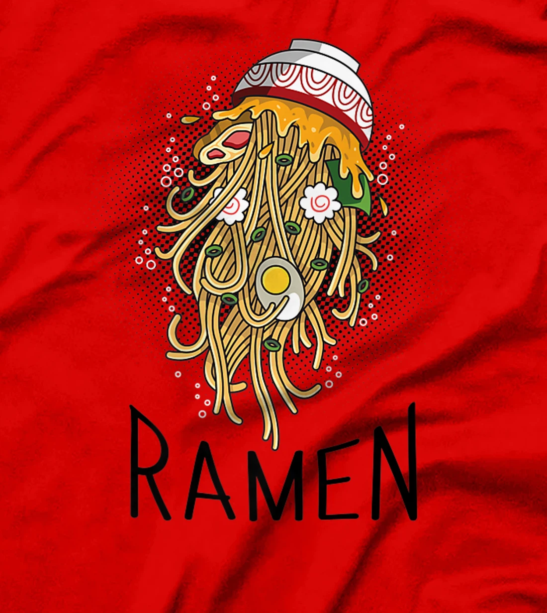Ramen love - Anime Kawaii Japanese T-Shirt, Kid T-Shirt and Women T-Shirt