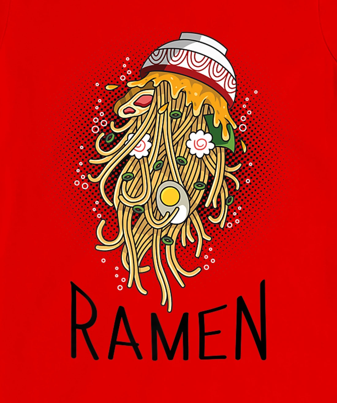 Ramen love - Anime Kawaii Japanese T-Shirt, Kid T-Shirt and Women T-Shirt