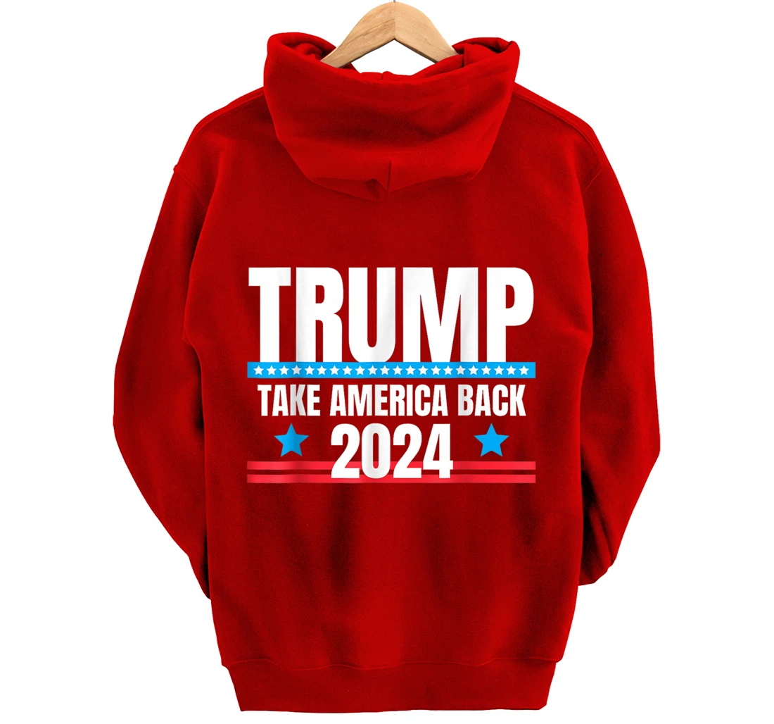 Take America Back American Pullover Hoodie