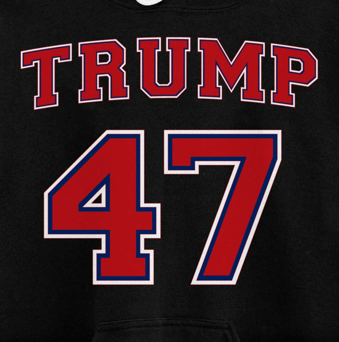 47 Trump 2024 Vote President Donald Trump 47th President Pullover Hoodie