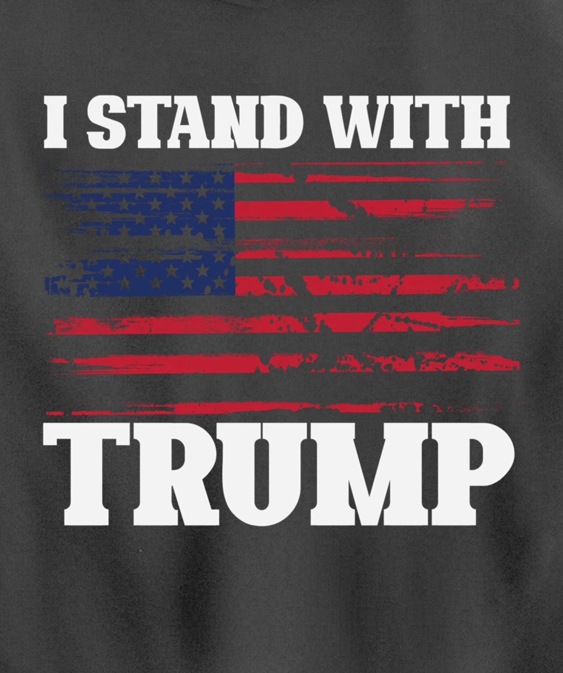 Pro Trump Supporter Trump Shirt I Stand With Trump Pullover Hoodie
