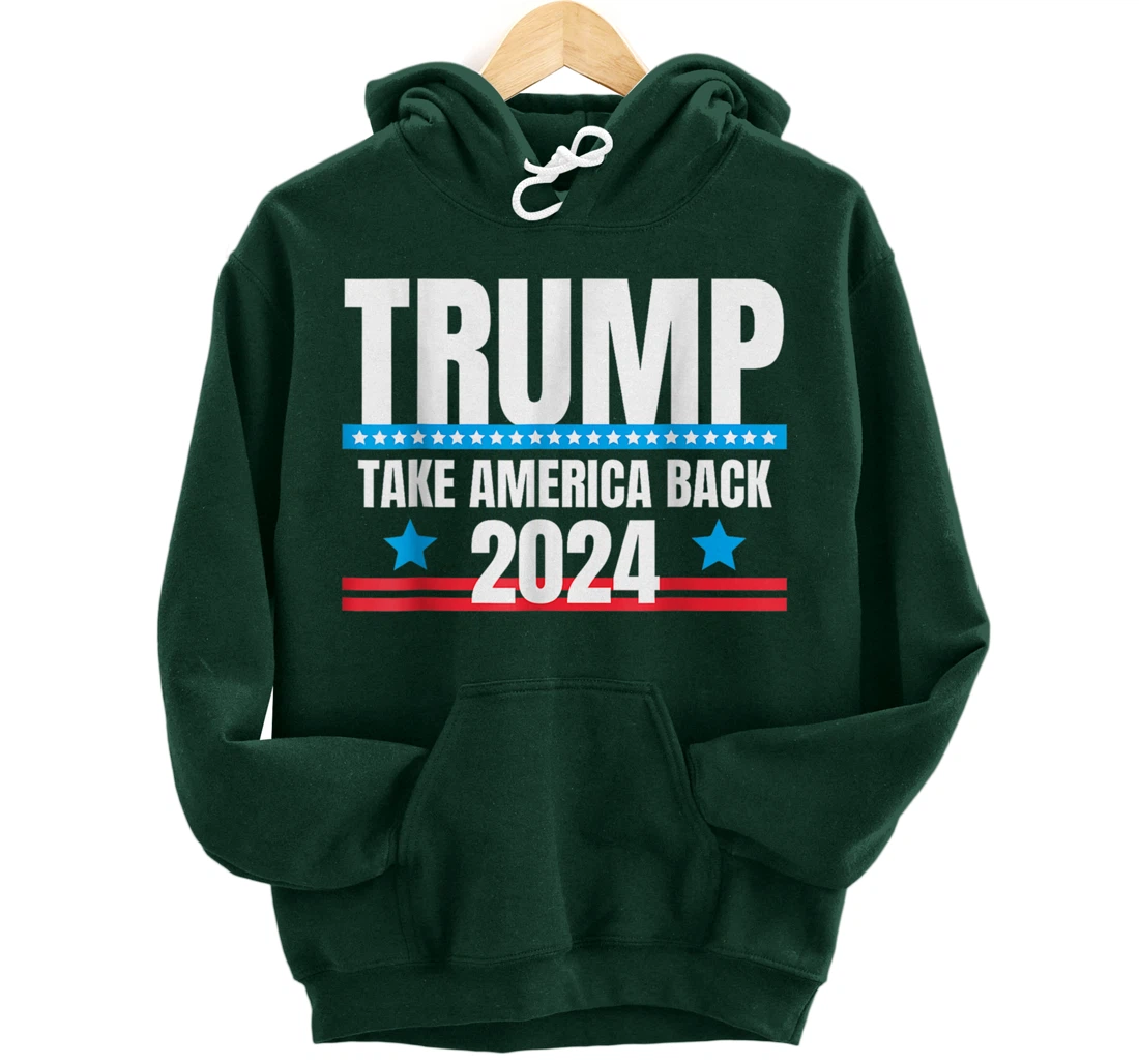 Take America Back American Pullover Hoodie