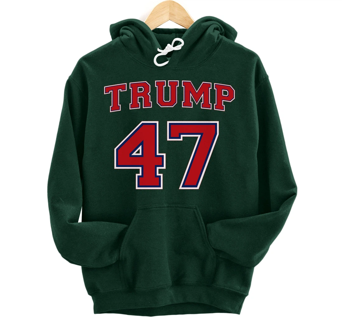 47 Trump 2024 Vote President Donald Trump 47th President Pullover Hoodie