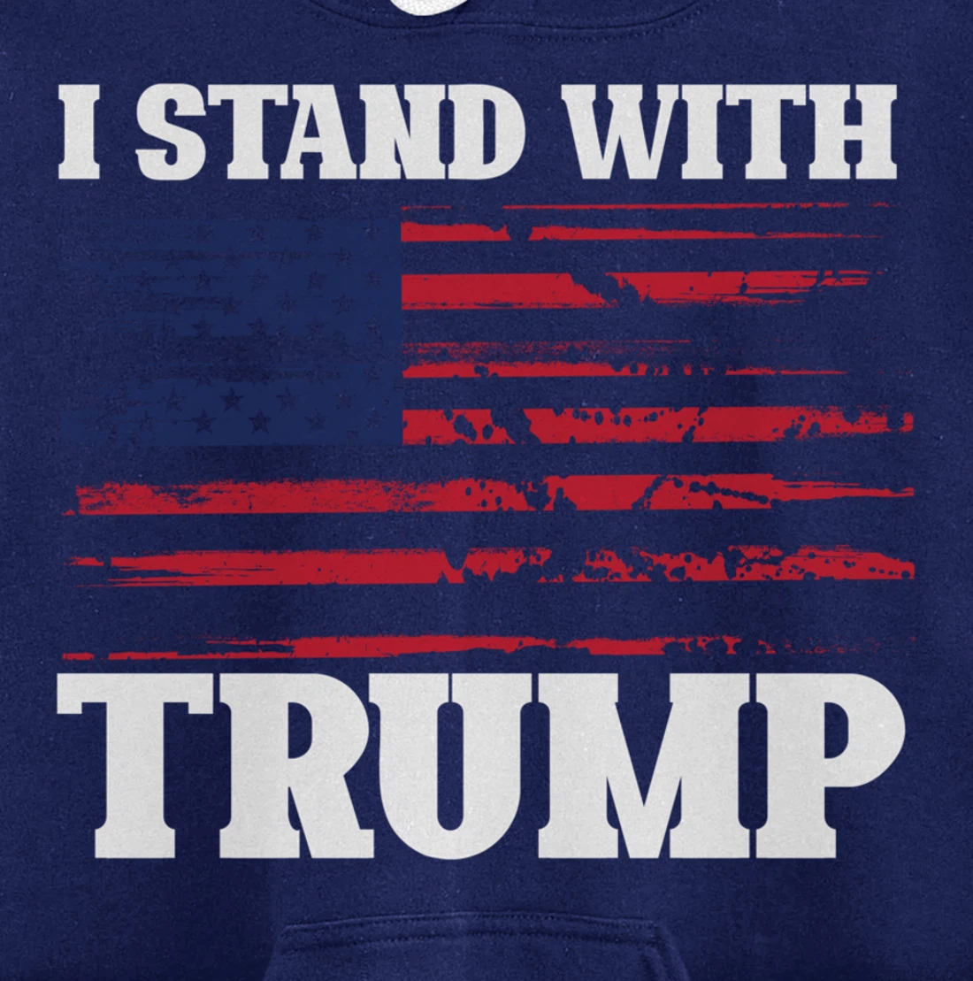 Pro Trump Supporter Trump Shirt I Stand With Trump Pullover Hoodie