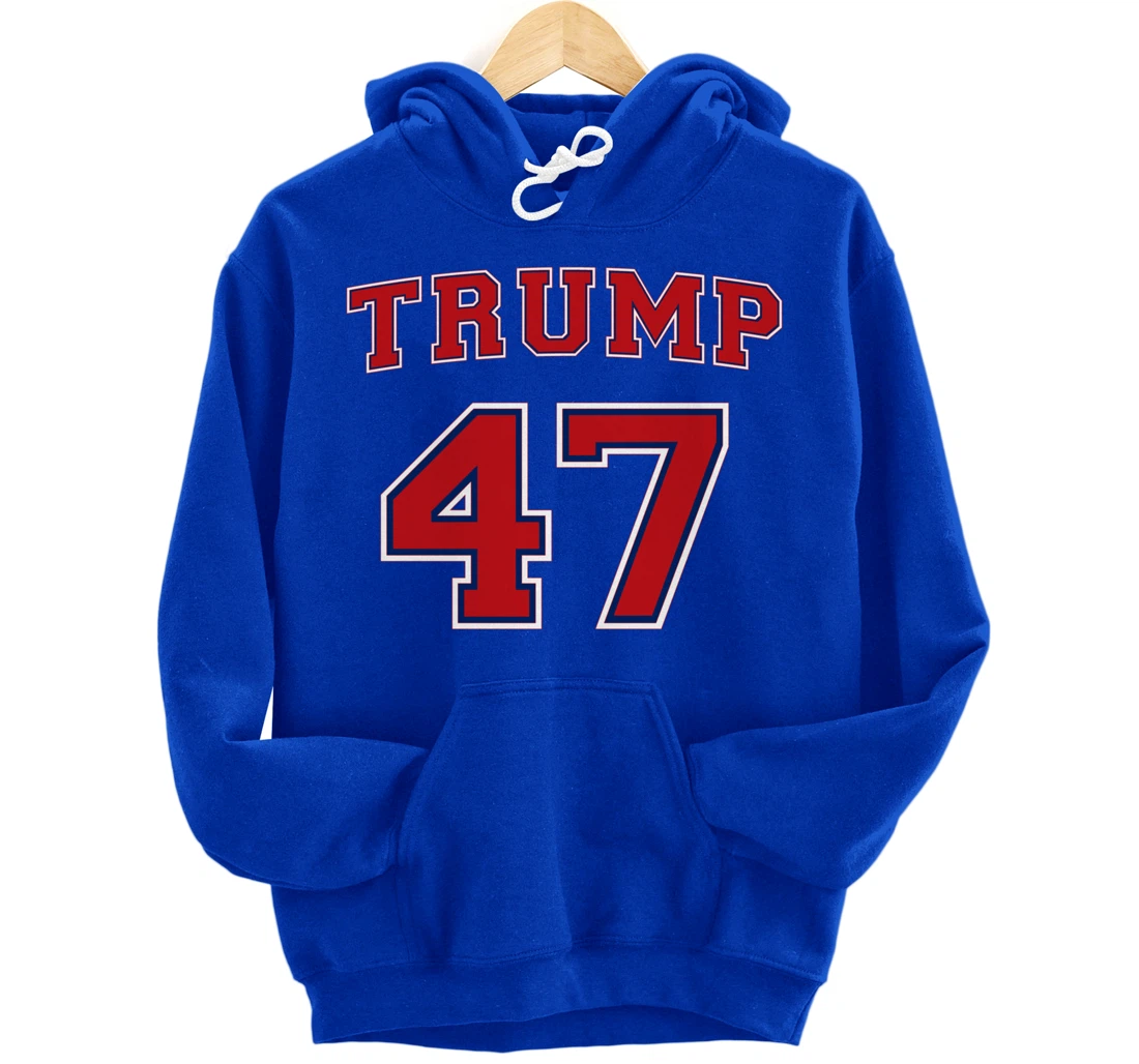 47 Trump 2024 Vote President Donald Trump 47th President Pullover Hoodie