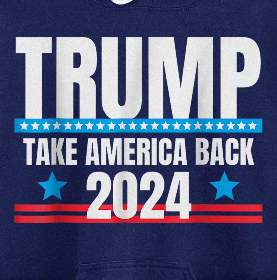 Take America Back American Pullover Hoodie