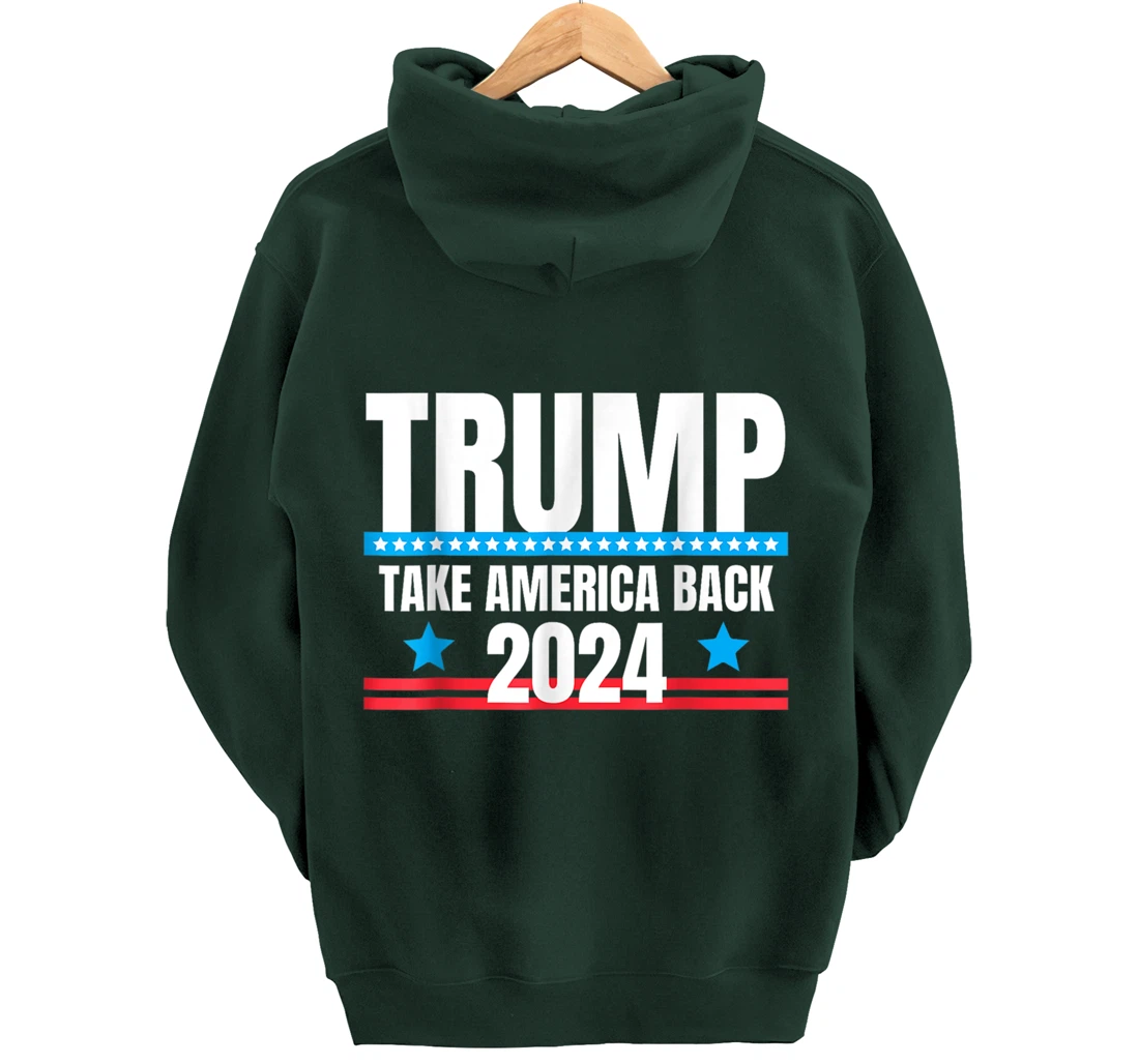 Take America Back American Pullover Hoodie
