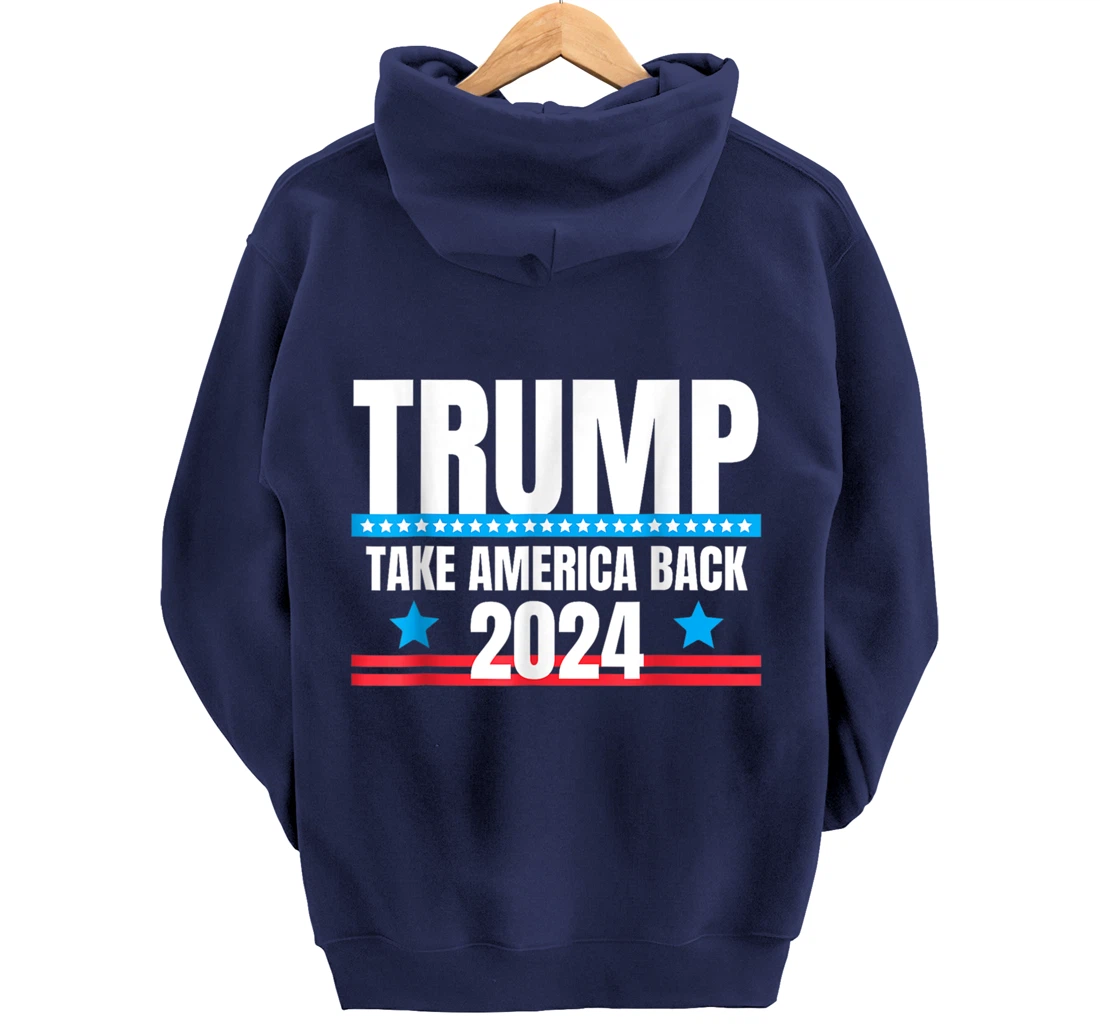 Take America Back American Pullover Hoodie