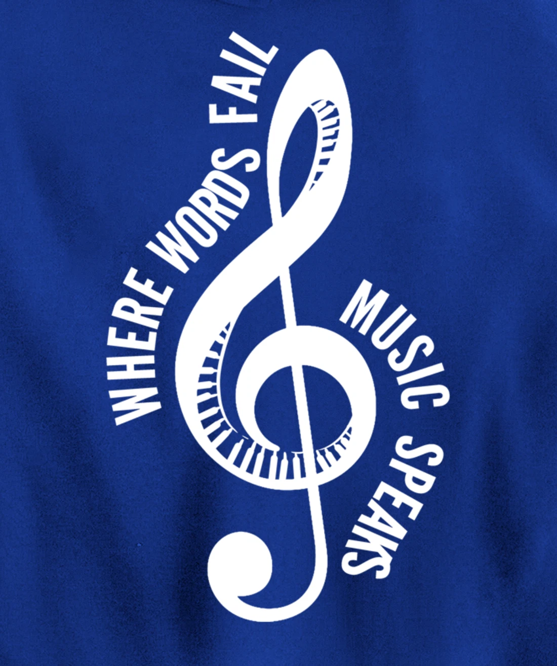 Where Music Speaks Song Writer Pullover Hoodie