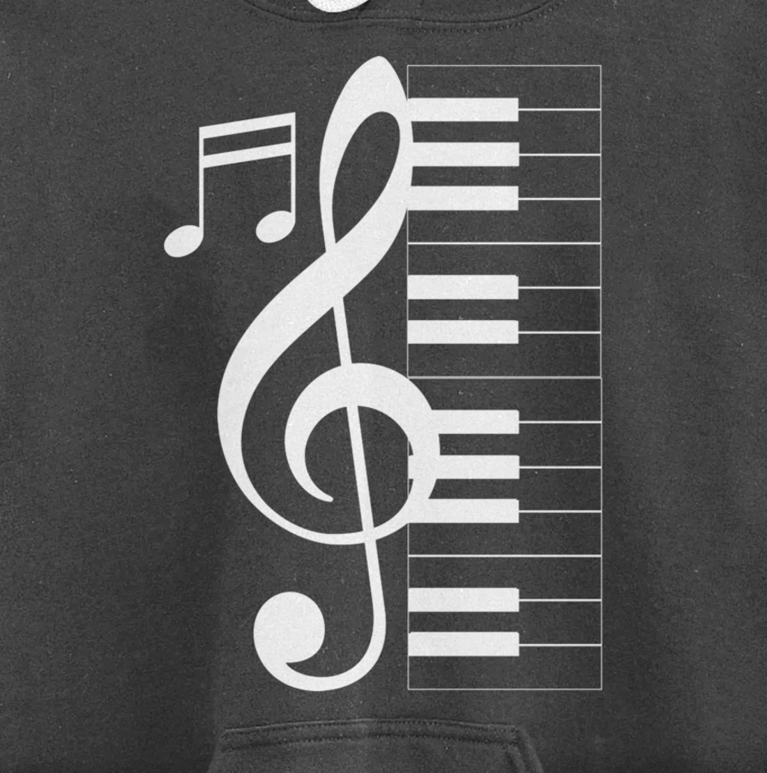 Music Note Entertainer Pullover Hoodie