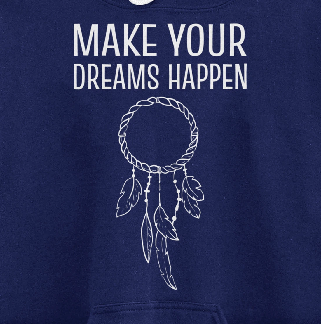 Your Dreams Happen Daydreamer Pullover Hoodie