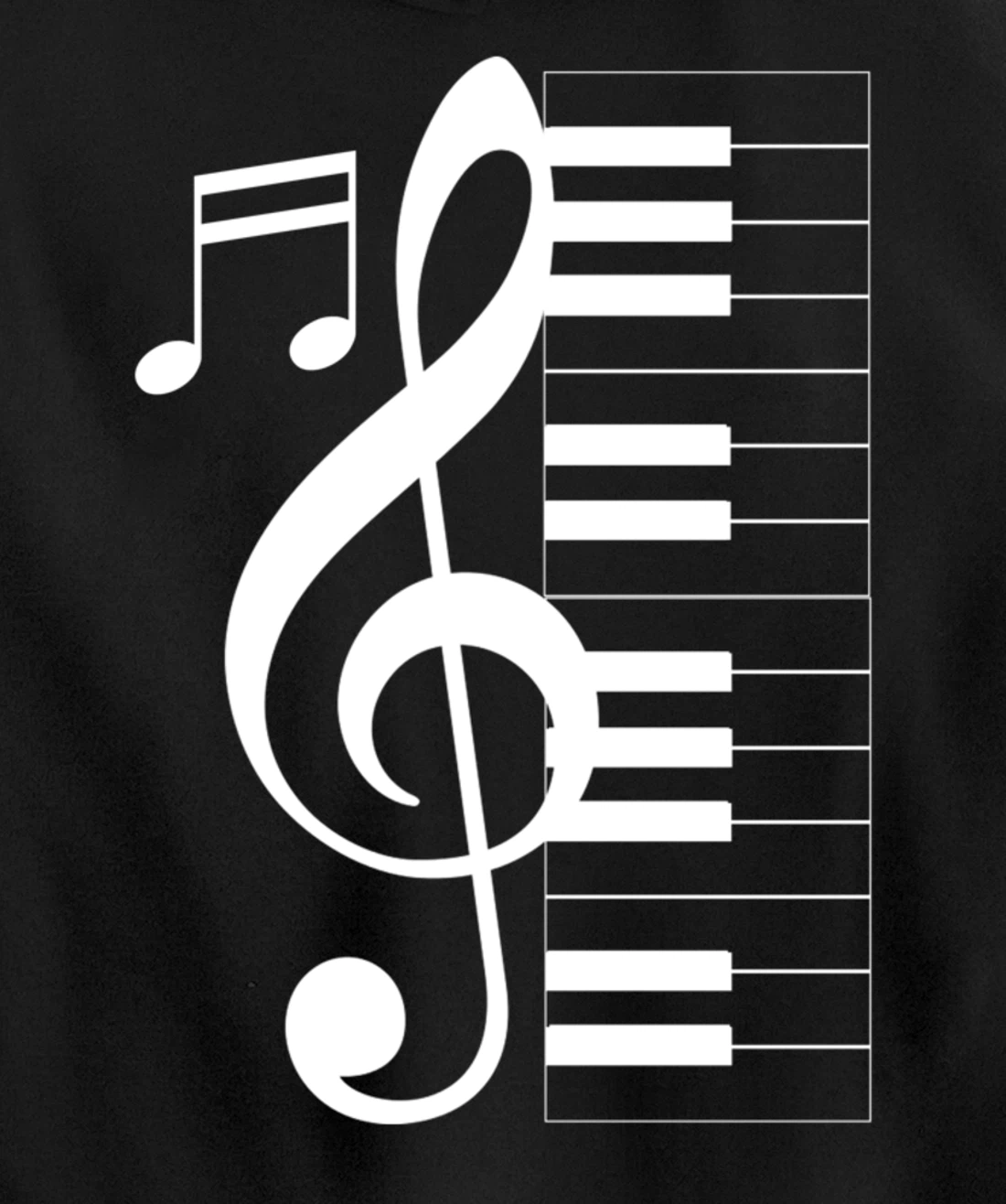 Music Note Entertainer Pullover Hoodie